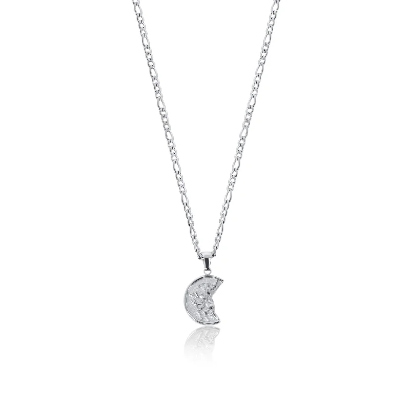 Best necklaces and pendants with floral designs for a feminine and elegant feel-St Christopher Pendant Necklace - Silver