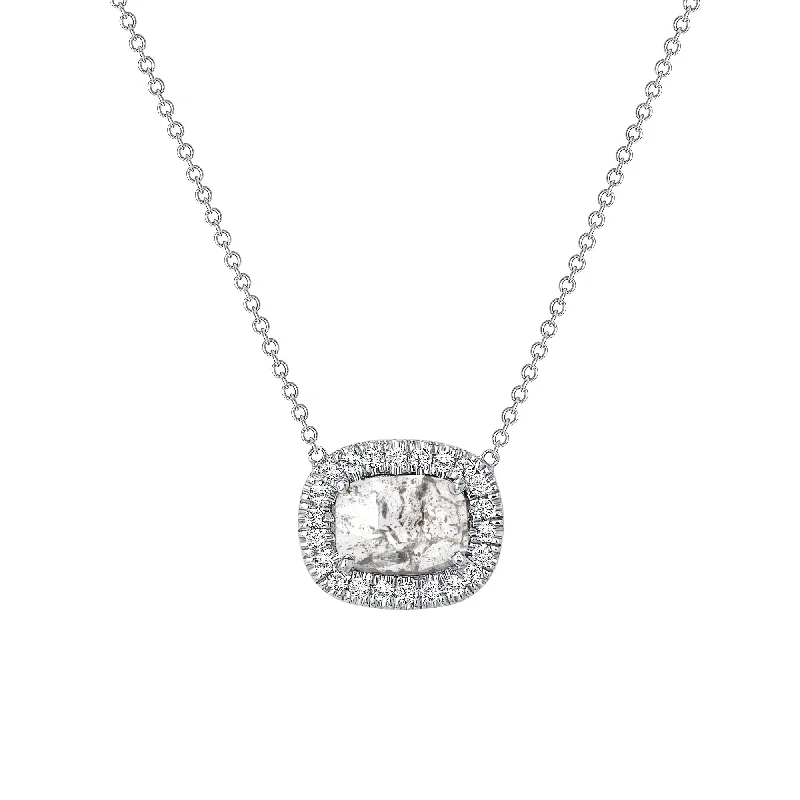 Best necklaces and pendants with zodiac signs for a celestial, astrology-inspired vibe-0.35cttw Cushion Cut Natural Diamond Halo Pendant Necklace