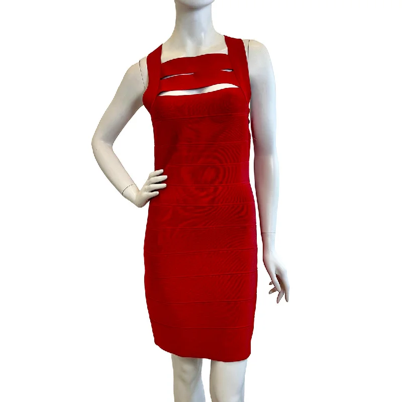 Satin Dresses for Shiny Look -Herve Leger Dress