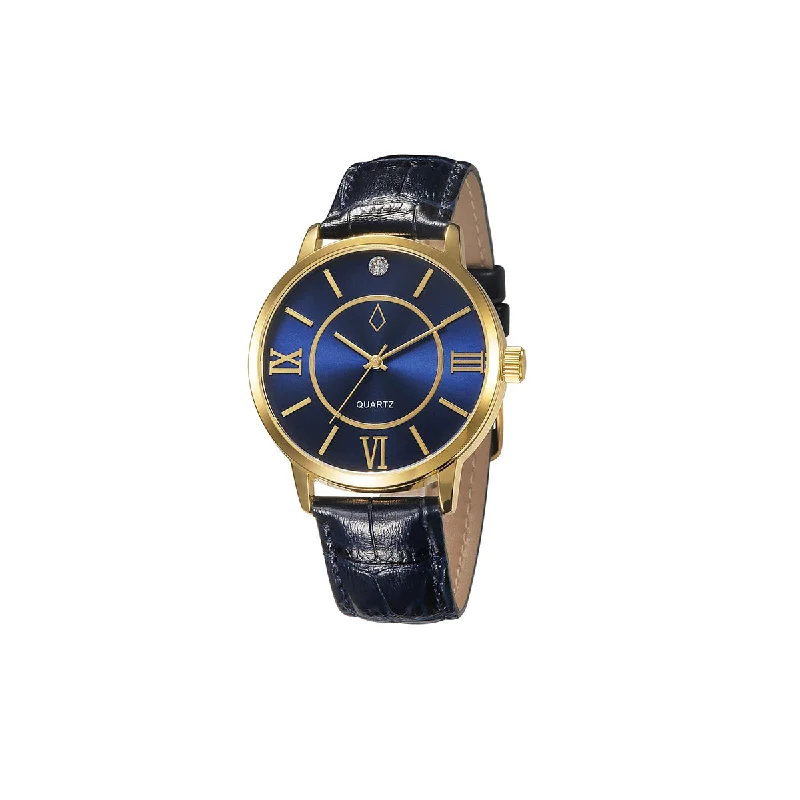 Casual sports watches for men with water resistance and comfortable straps -Midnight Blue Men's Watch