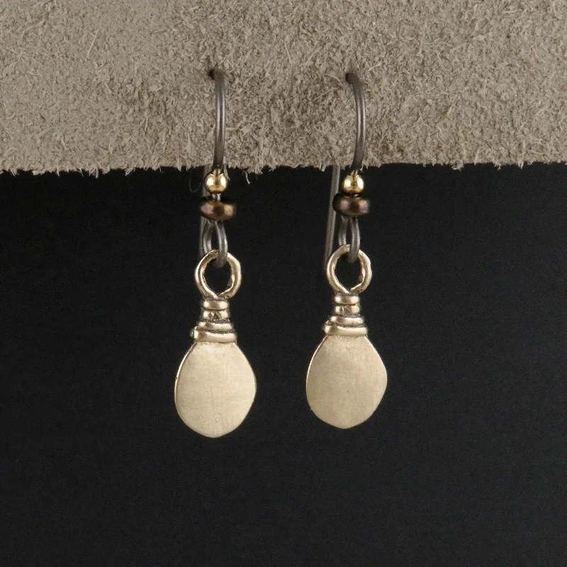 Drop Earrings for Shopping Trip -Bronze Native Drop Earrings