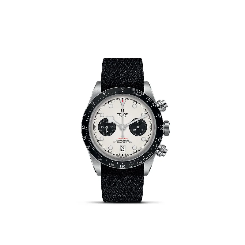 Classic square face watches for men with retro design and modern twist -Black Bay Chrono