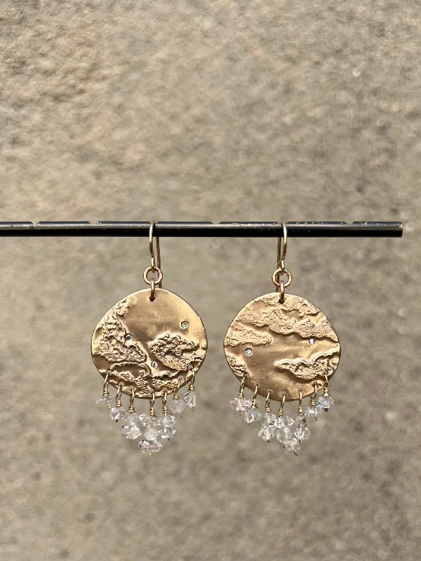 Drop Earrings for Valentine's Day -Spring Rain Earrings