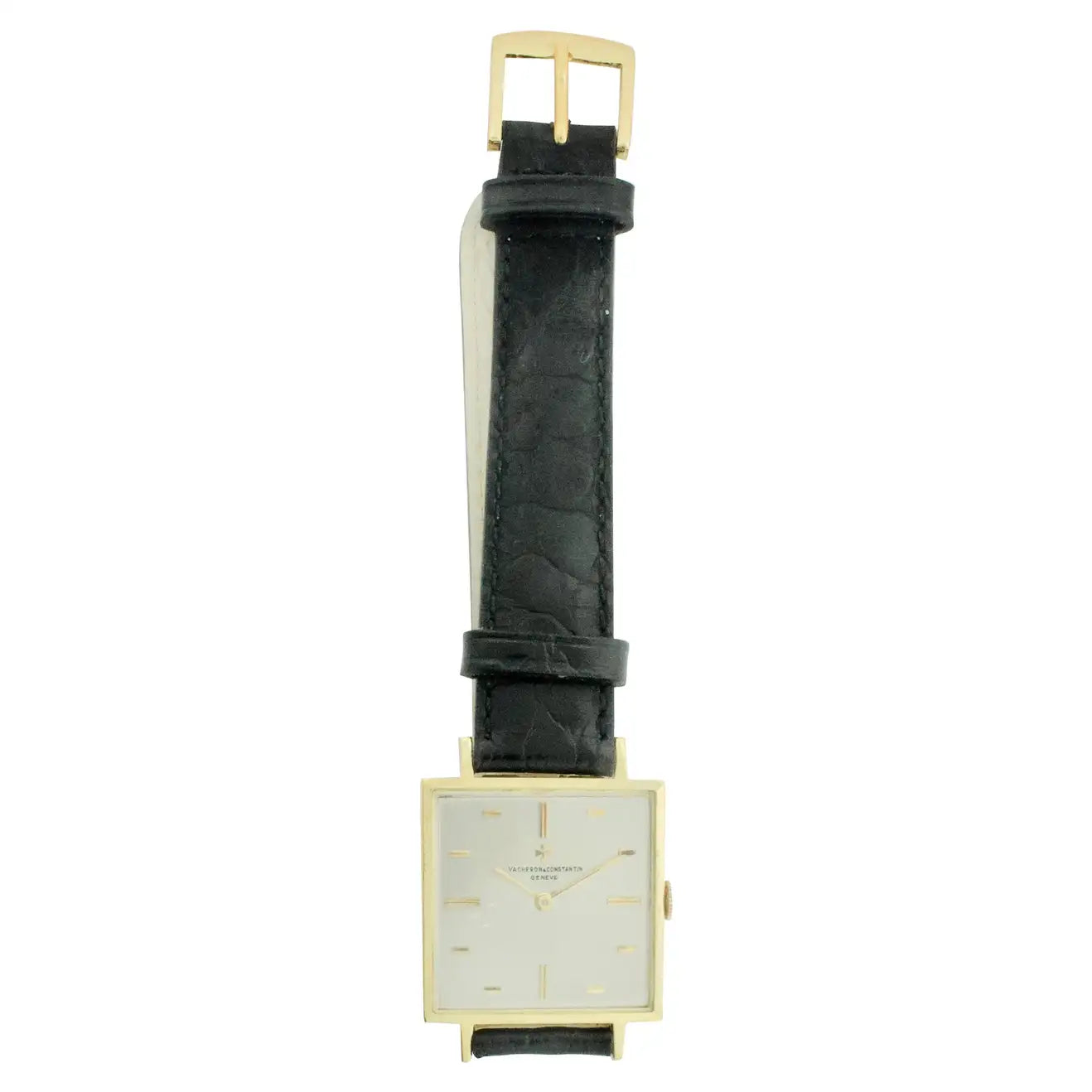 Fashion-forward watches for women with statement-making details and bold designs -1960's Vacheron & Constantin Square Modernistic Watch in 18k Yellow Gold