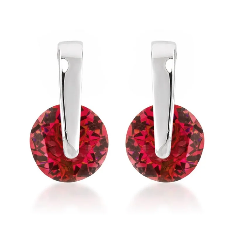 Drop Earrings with Debossed Designs -Cubic Zirconia Elegance Earrings - 14 Mm L X 8 Mm W X 7 Mm H