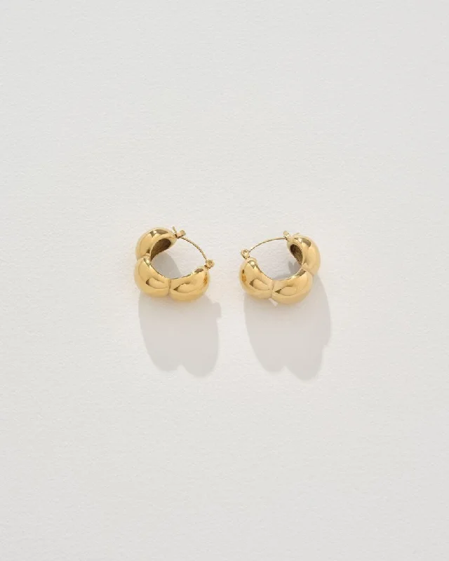 Drop Earrings for Valentine's Day -Wyatt Earrings in Gold