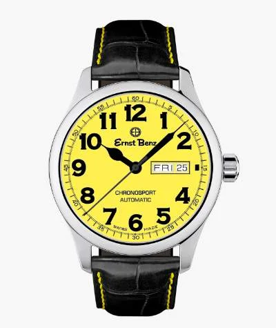 Modern digital watches for men with customizable features and tech-savvy design -ERNST BENZ CHRONOSPORT TRADITIONAL WATCH