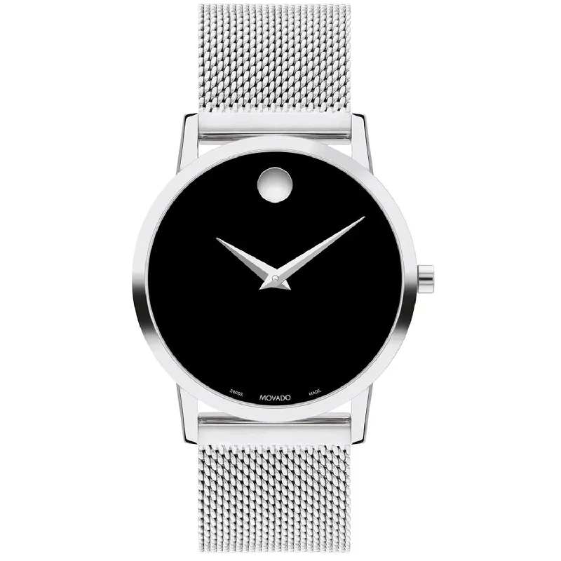 Wooden watches for men with natural designs and unique craftsmanship -Movado Women's Museum Classic Black Dial Watch