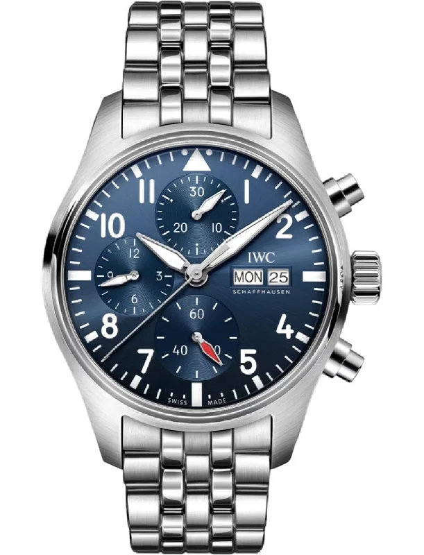 Solar-powered watches for women with eco-friendly design and long battery life -IWC Pilot's Watch Chronograph