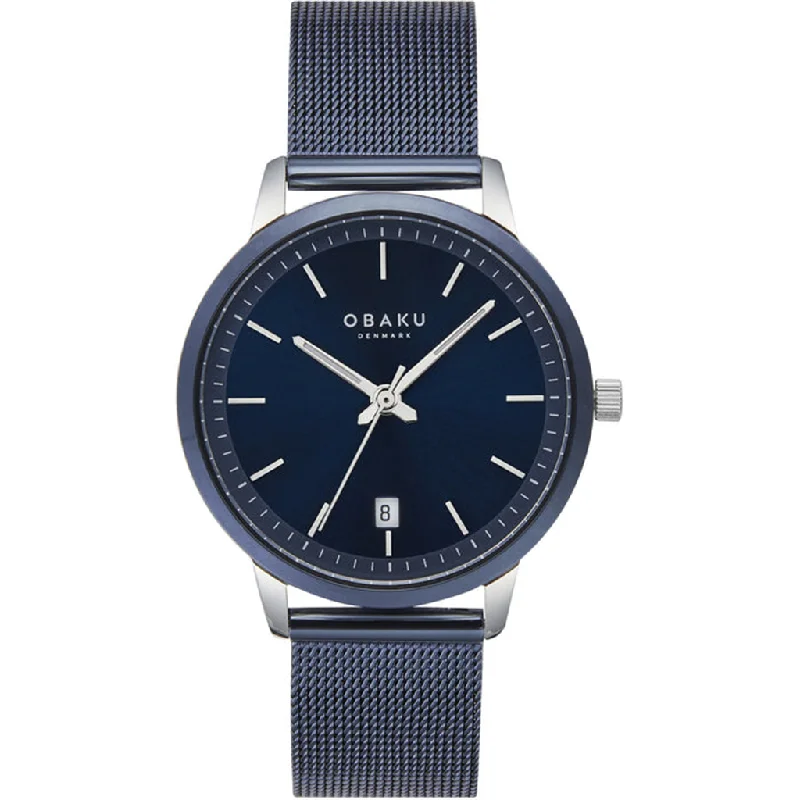 Tactical watches for men with military-style features and durable build -IP Blue Salvie Lille Arctic Women's Watch by Obaku