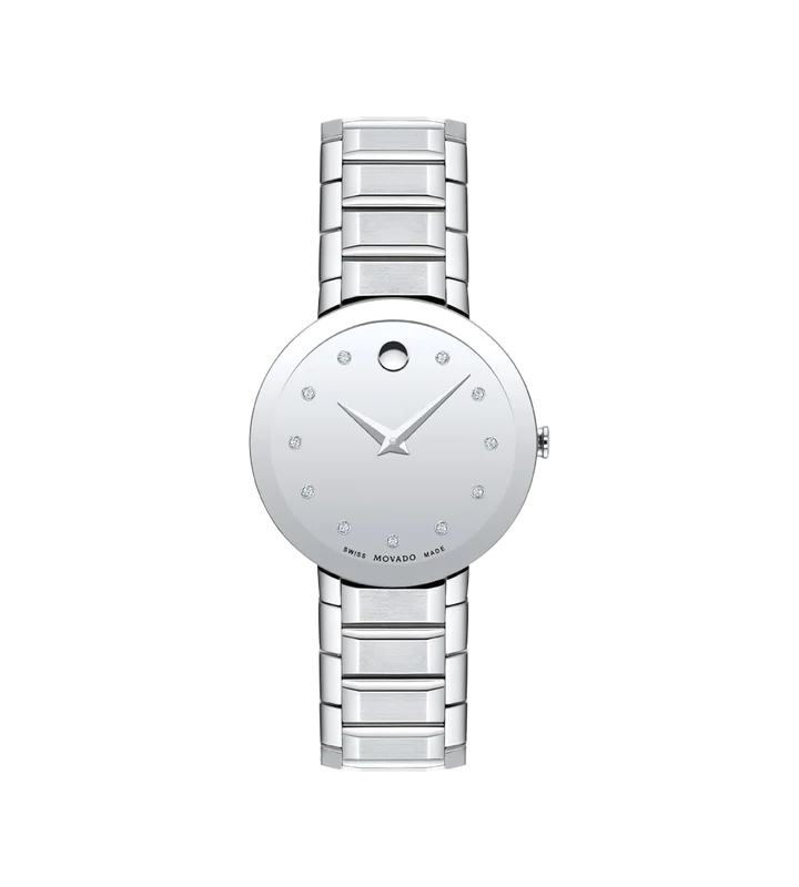 Vintage watches for men with retro design and timeless appeal -Movado Women's Sapphire 28mm Quartz Watch 0607547