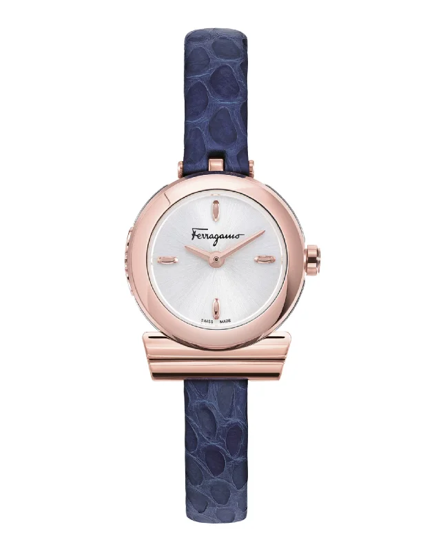 Luxury women’s watches with sapphire crystal and diamond detailing -Gancino Leather Watch