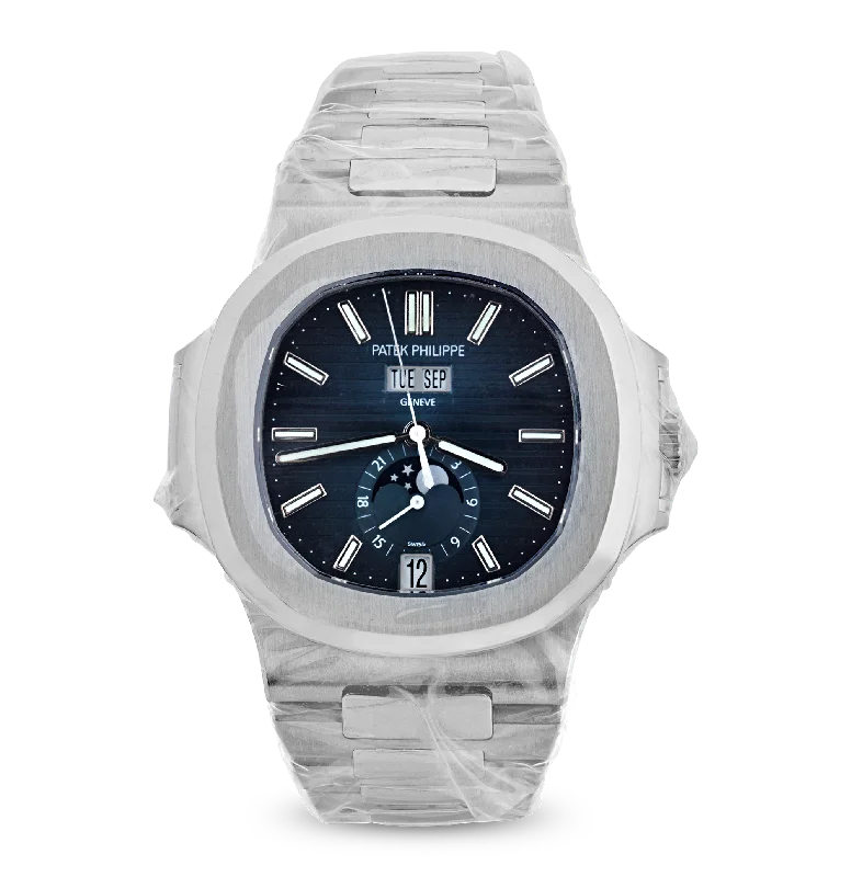 Large face digital watches for men with LED display and bold design -Patek Philippe 5726/1A-014 Nautilus Watch