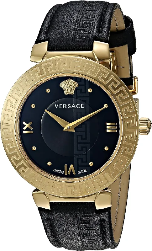 Luxury stainless steel watches for women with refined design and versatile wear -Versace Women's 35mm Quartz Watch