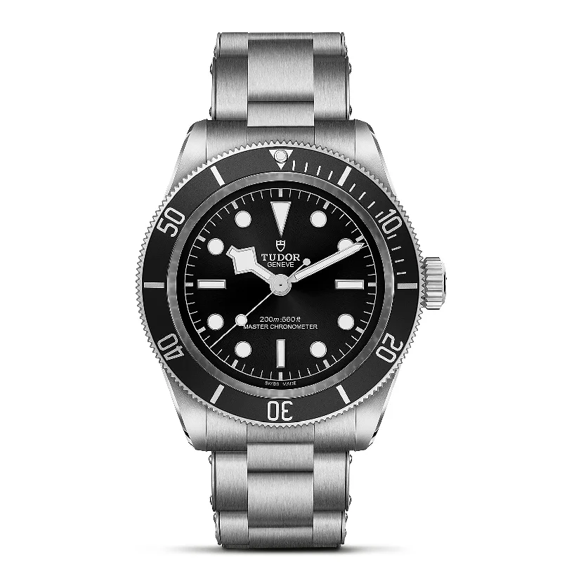 Bluetooth-enabled watches for women with sync capabilities and modern style -TUDOR Black Bay 41mm Steel